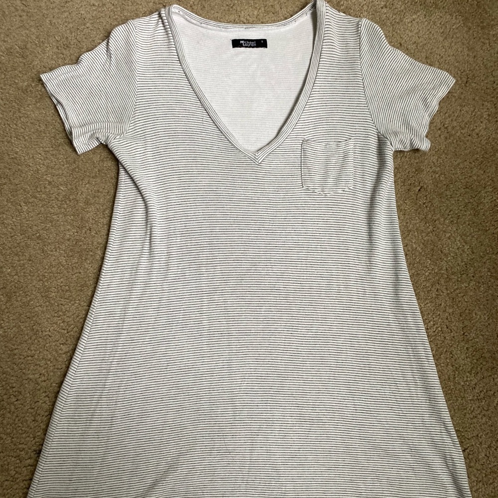 Stripped Pocket Dress